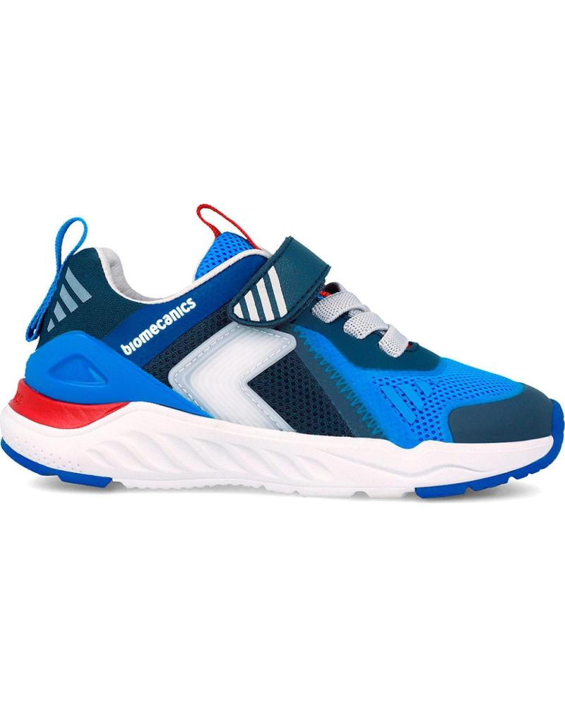 BIOMECANICS ZAPATILLAS DEPORTIVAS BIORUNNER CON LUCES AZULA008