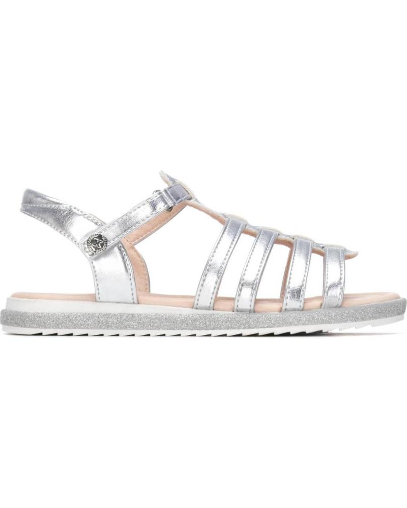 XTI SANDALIA XTI 153053 DE TIRAS METALIZADAS PLATA