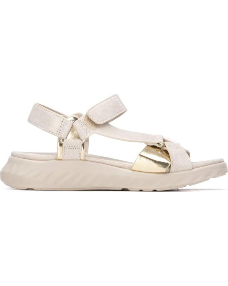 XTI SANDALIA DEPORTIVA CON CIERRE DE VELCRO 153075 BEIGE