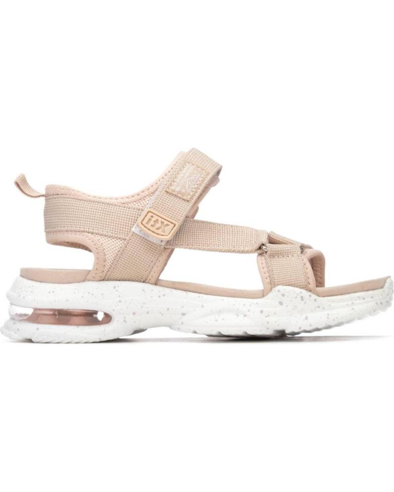 XTI SANDALIA DEPORTIVA CON PLATAFORMA Y CÁMARA DE AIRE 153109 BEIGE