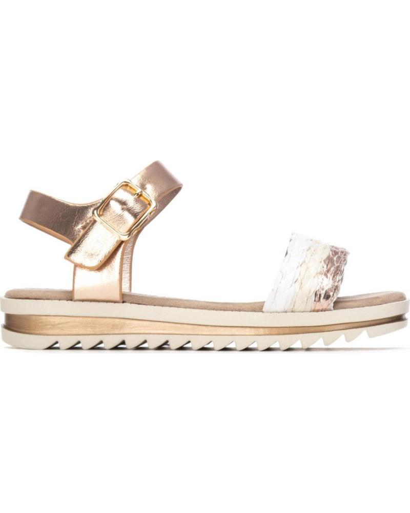 XTI SANDALIA PLATAFORMA CON CIERRE DE HEBILLA NUDE