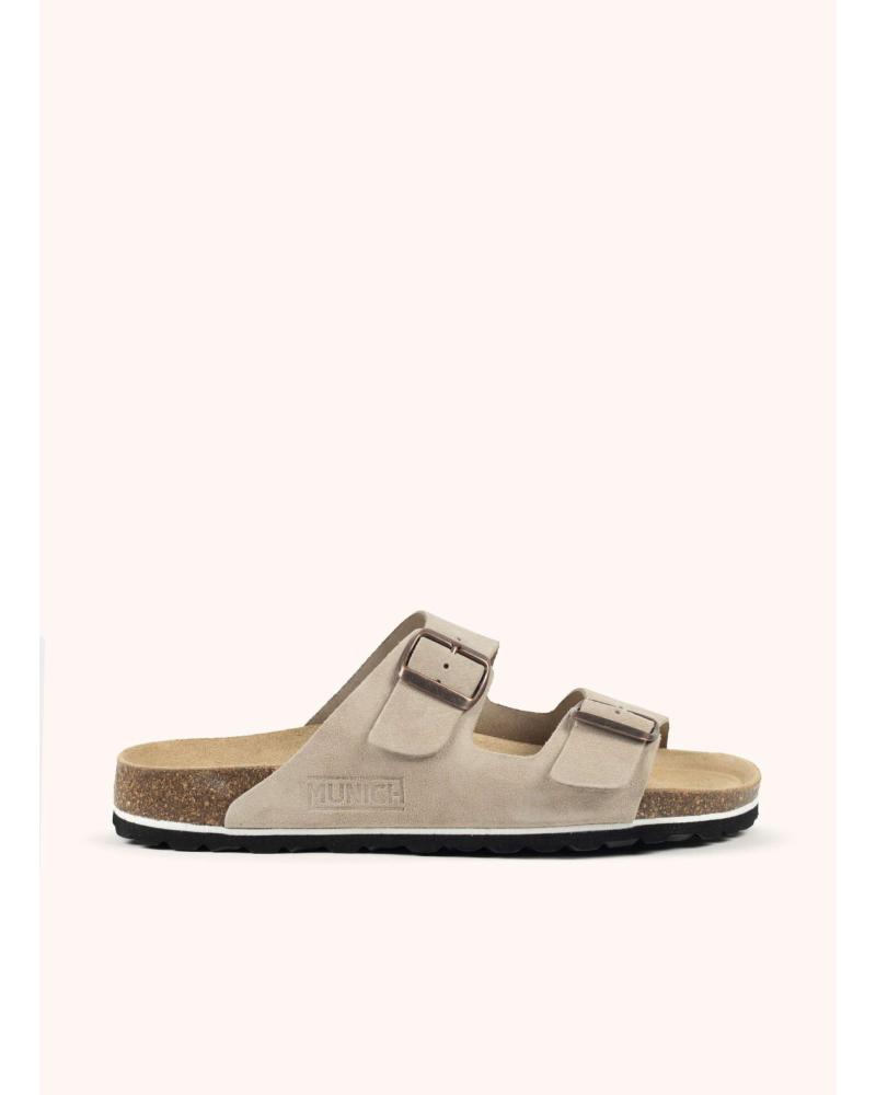MUNICH SANDALIAS CON DOBLE HEBILLA BEIG