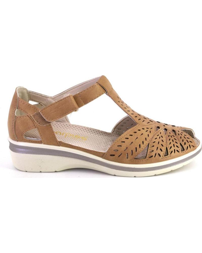 AMARPIES SANDALIAS AMARPIES 30030 CON CIERRE DE VELCRO CUERO