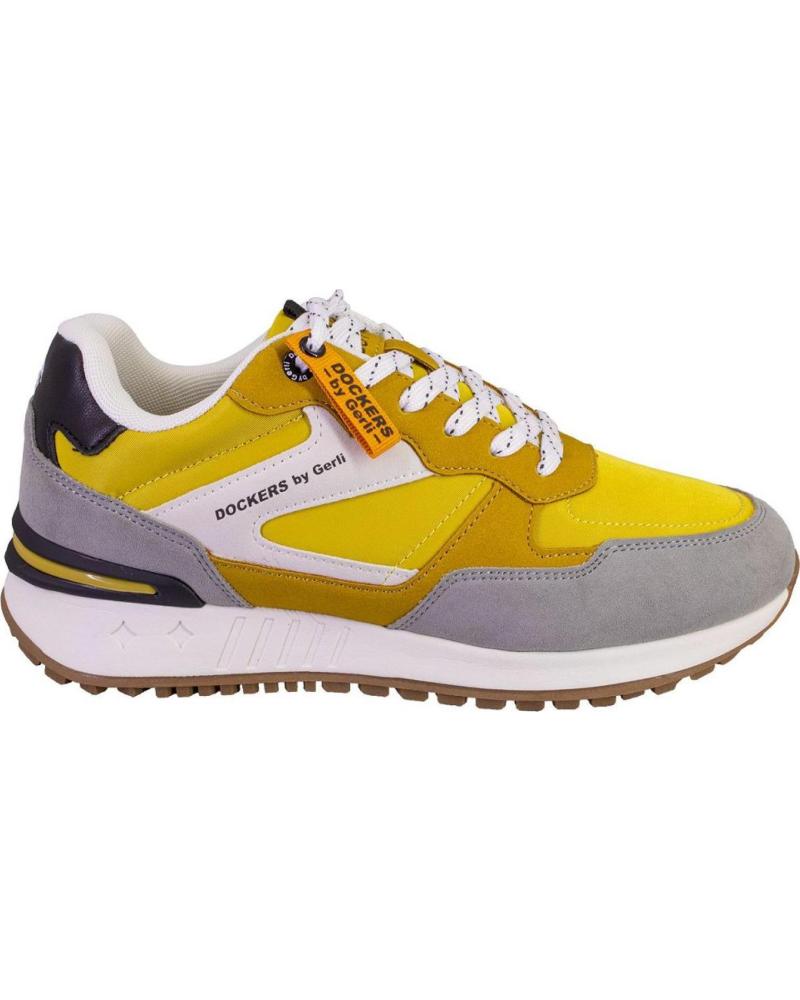 DOCKERS BY GERLI ZAPATILLAS 58TX001 ESTILO URBANO MOSTAZA