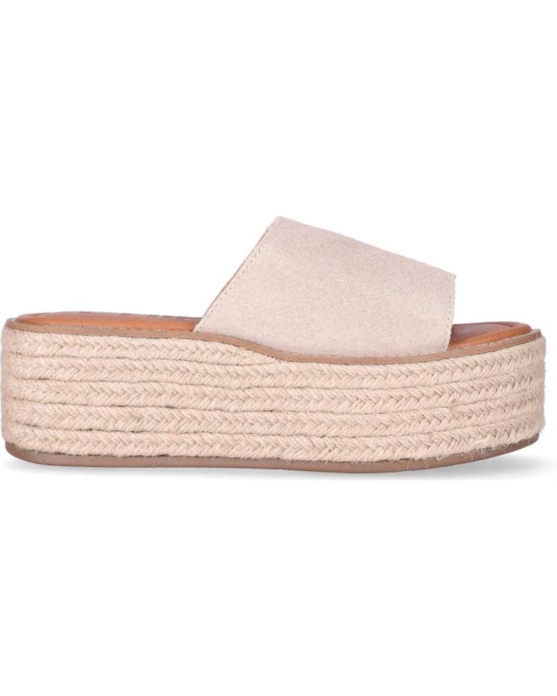 CHIKA10 SANDALIA PLATAFORMA BONNA 26 YUTE PLATINO-LG GOLD