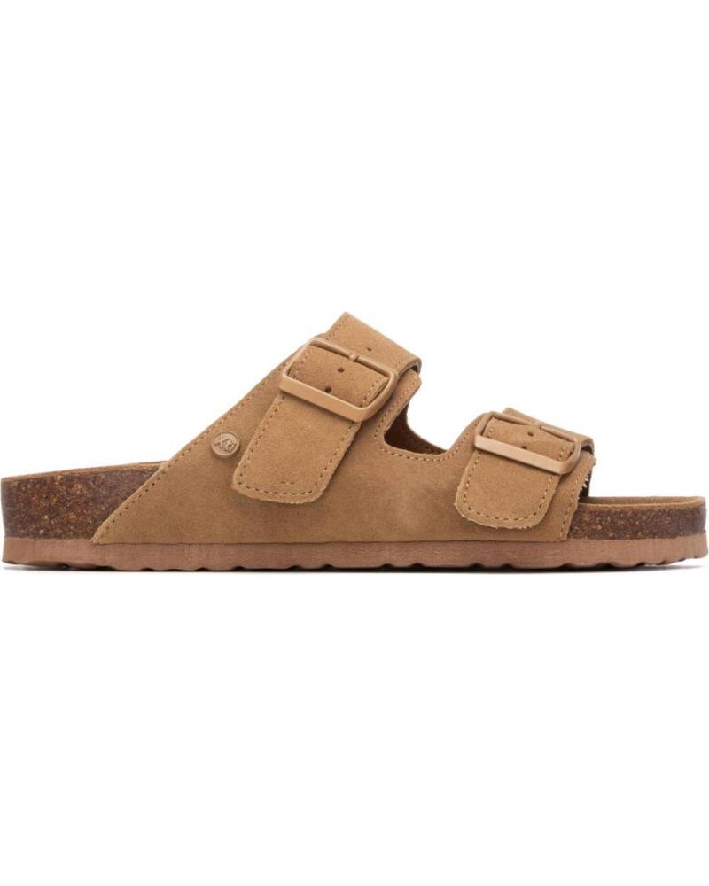 XTI SANDALIA XTI 145384 CON DOBLE HEBILLA CAMEL