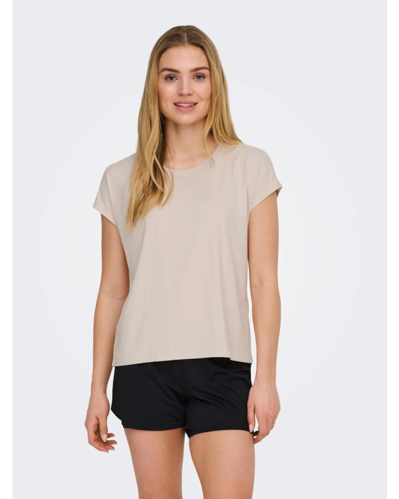ONLY CAMISETA PLAY ONPAUBREE 15137012 BEIG CLARO