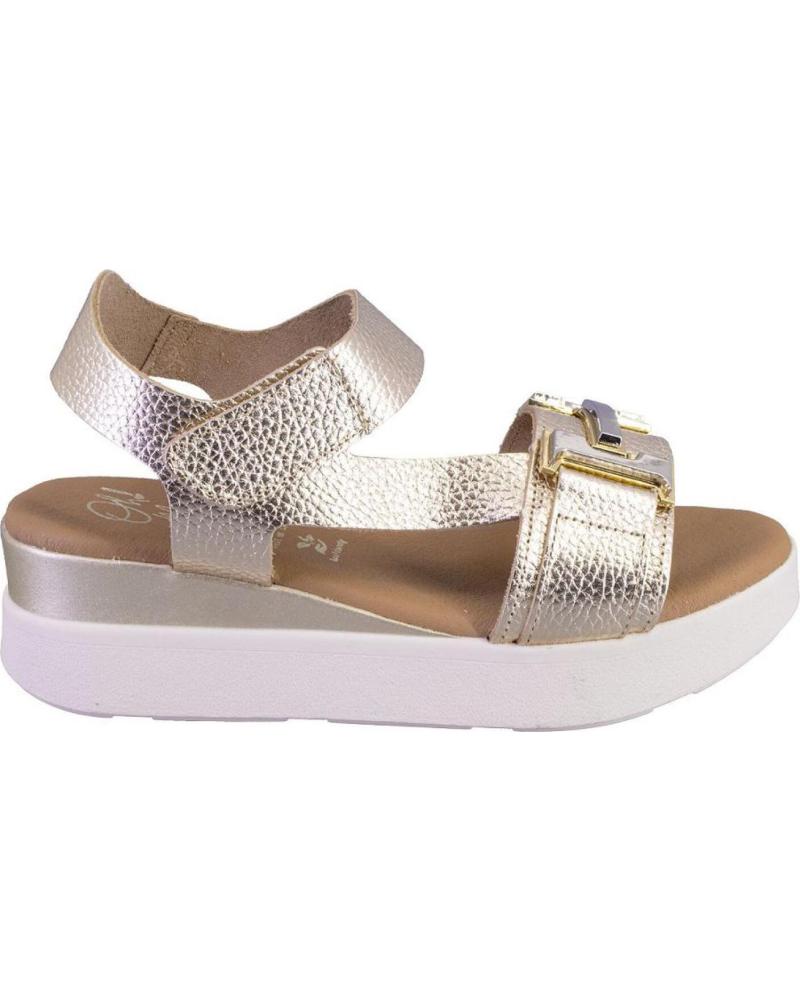 OH MY SANDALS SANDALIA PLATAFORMA 5953-2478 PLATINO