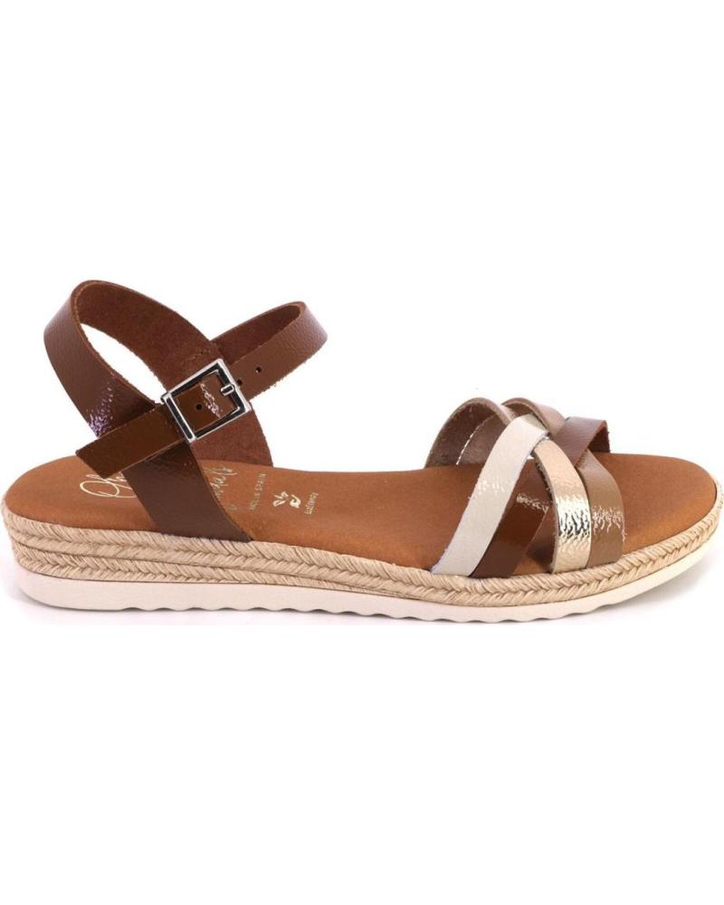 OH MY SANDALS OH MY SANDALS 6010-2459 SANDALIAS DE TIRAS CRUZADAS CUERO