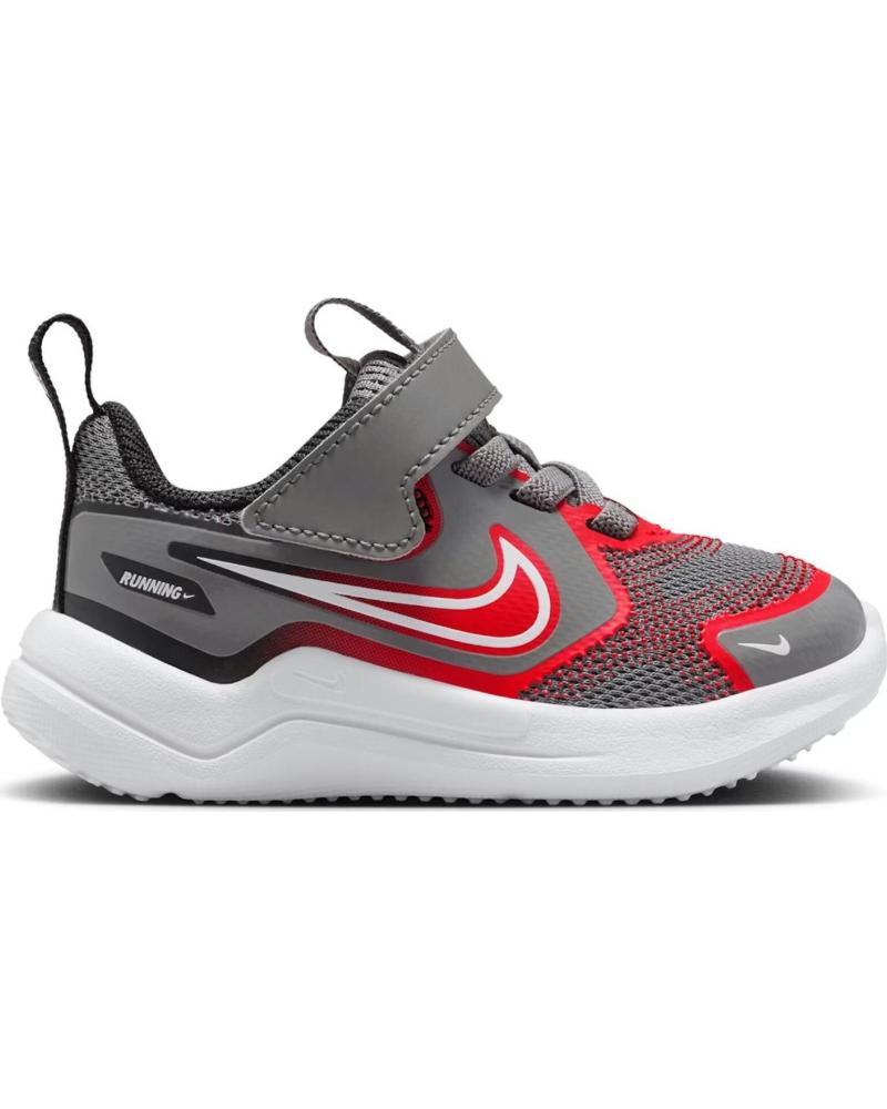 NIKE ZAPATILLAS NIKE RUNNING HM4401 PARA BEBÉ GRIS-ROJO