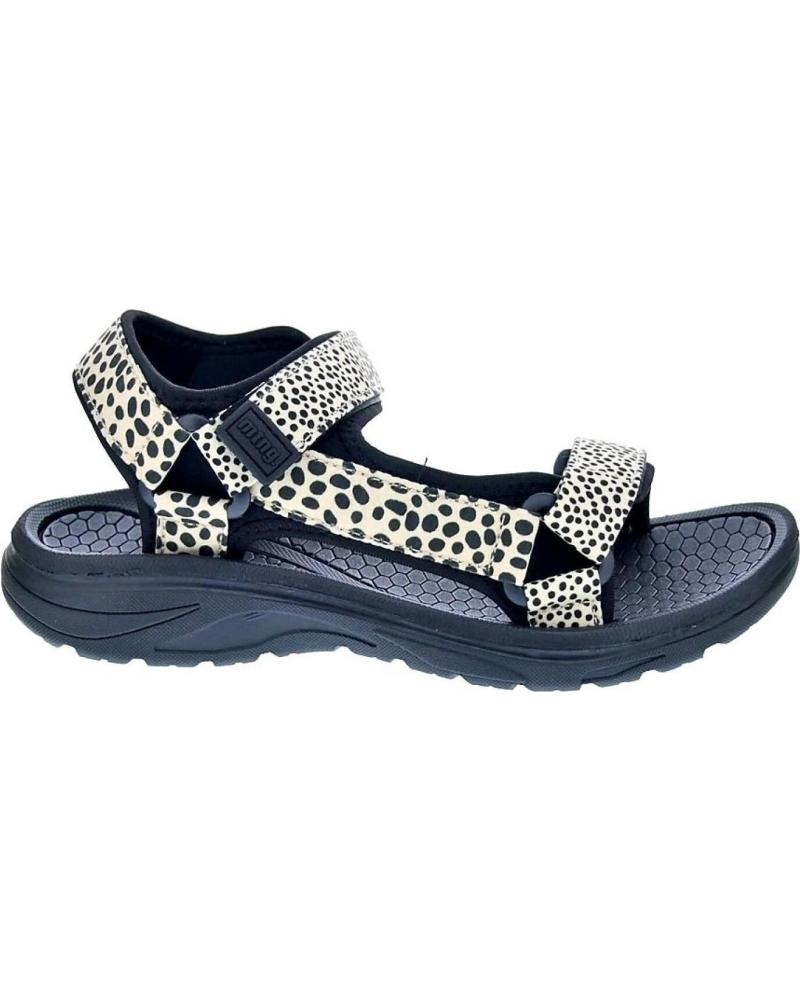 MTNG SANDALIAS DEPORTIVAS MUSTANG SOLANA ESTAMPADO ANIMAL BLANCO
