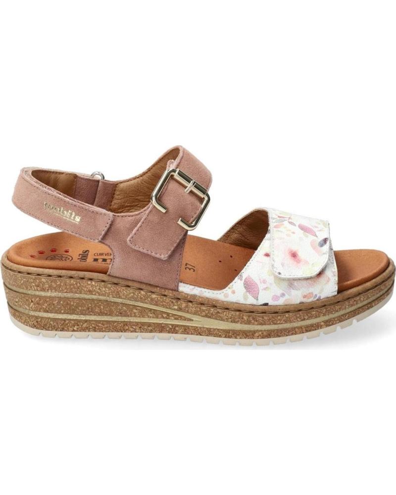 MEPHISTO SANDALIA MEPHISTO RORY CON TECNOLOGÍA SOFT-AIR ROJO