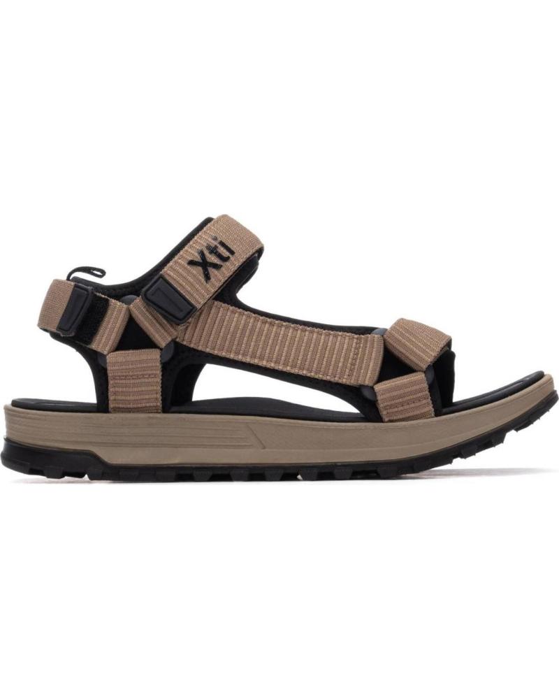 XTI SANDALIA DEPORTIVA CON CIERRE DE VELCRO 145786 TAUPE