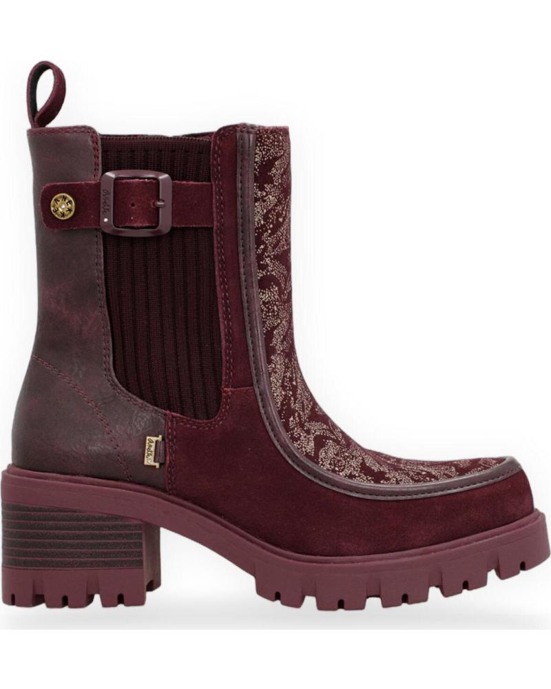 ANEKKE BOTÍN MANIFESTO CON HEBILLA Y DETALLE GRABADO