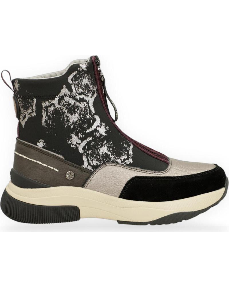 ANEKKE BOTÍN DEPORTIVO CON CREMALLERA Y ACABADO METALIZADO ANEKKE