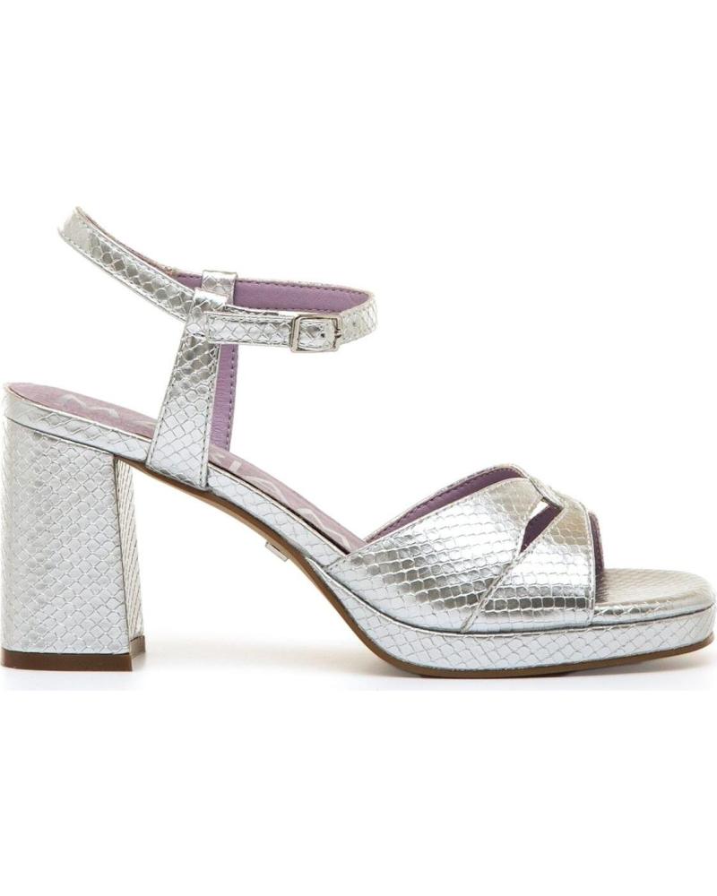 MARIA MARE SANDALIA DE TACÓN BLOQUE CON PULSERA METáLICO