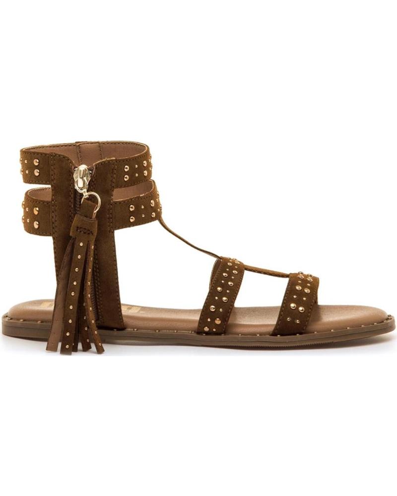 MTNG SANDALIAS ROMANAS CON FLECOS Y TACHUELAS CUERO
