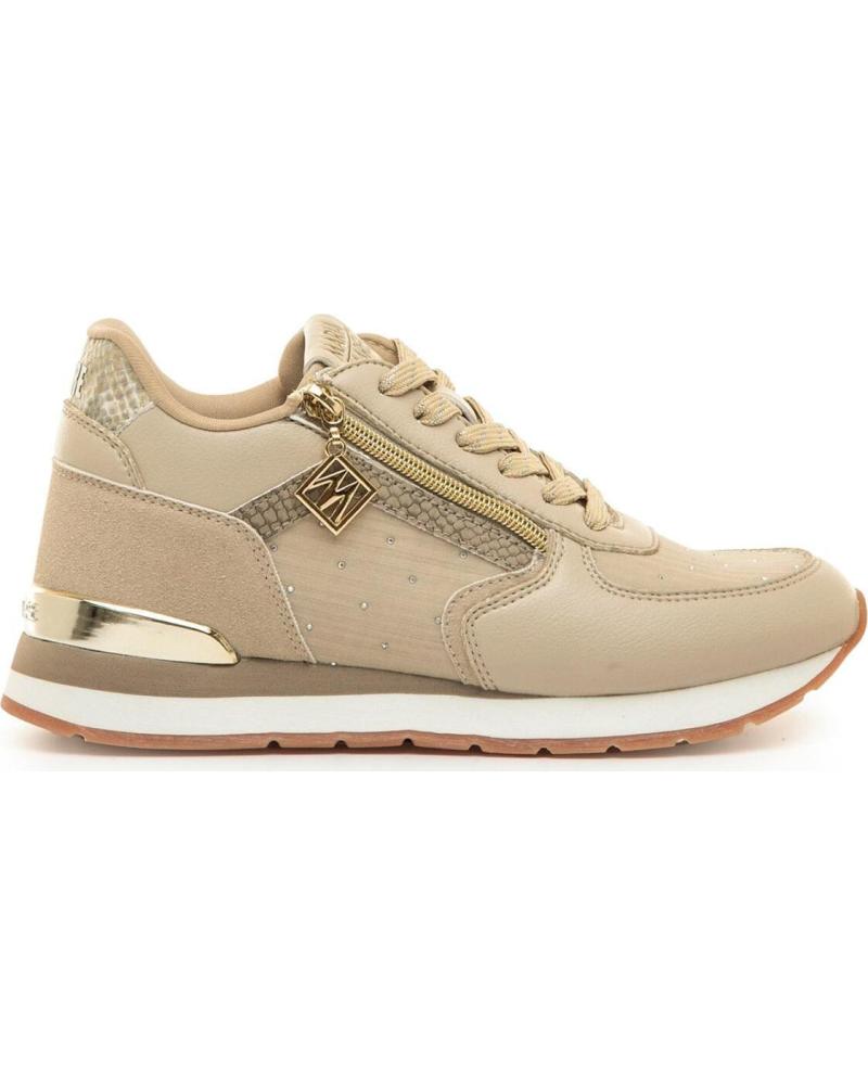 MARIA MARE ZAPATILLAS URBANAS CON CIERRE LATERAL 68663 BEIGE