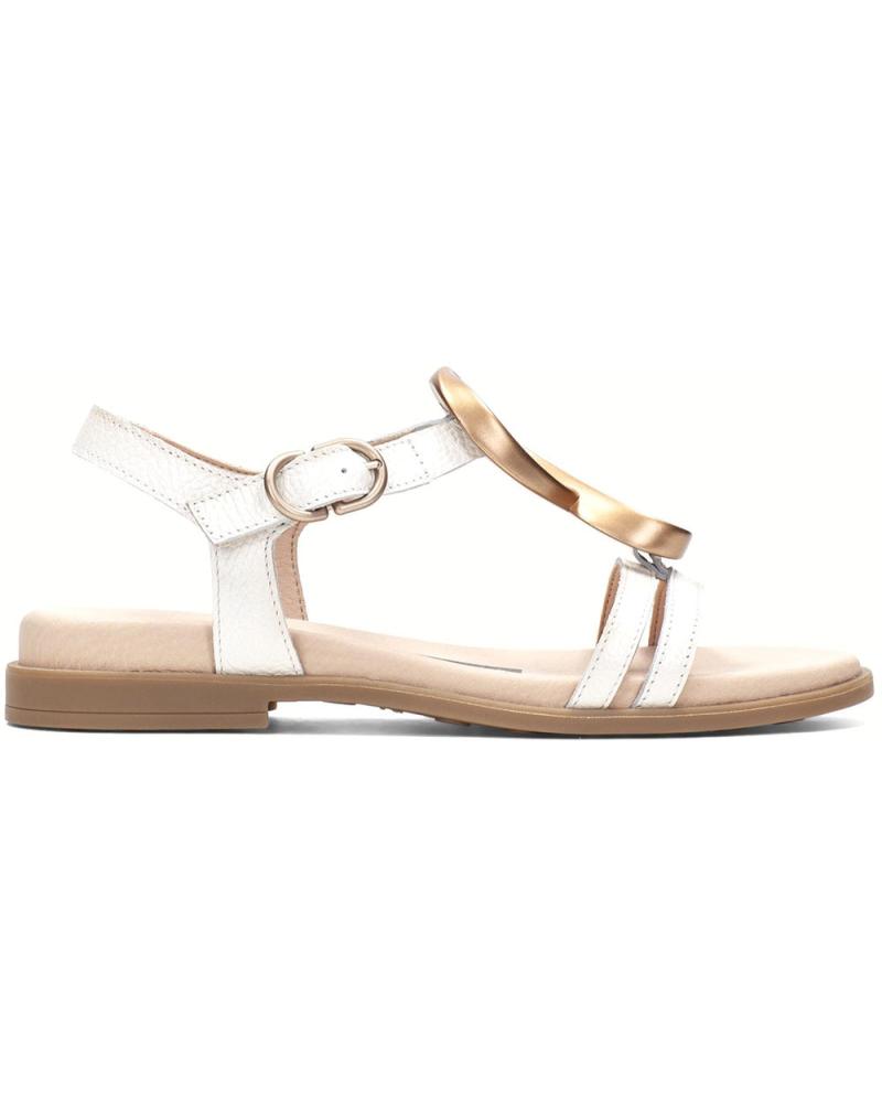 HISPANITAS SANDALIAS PLANAS HV264765 BOLERO CON DETALLE METÁLICO PANNAC004