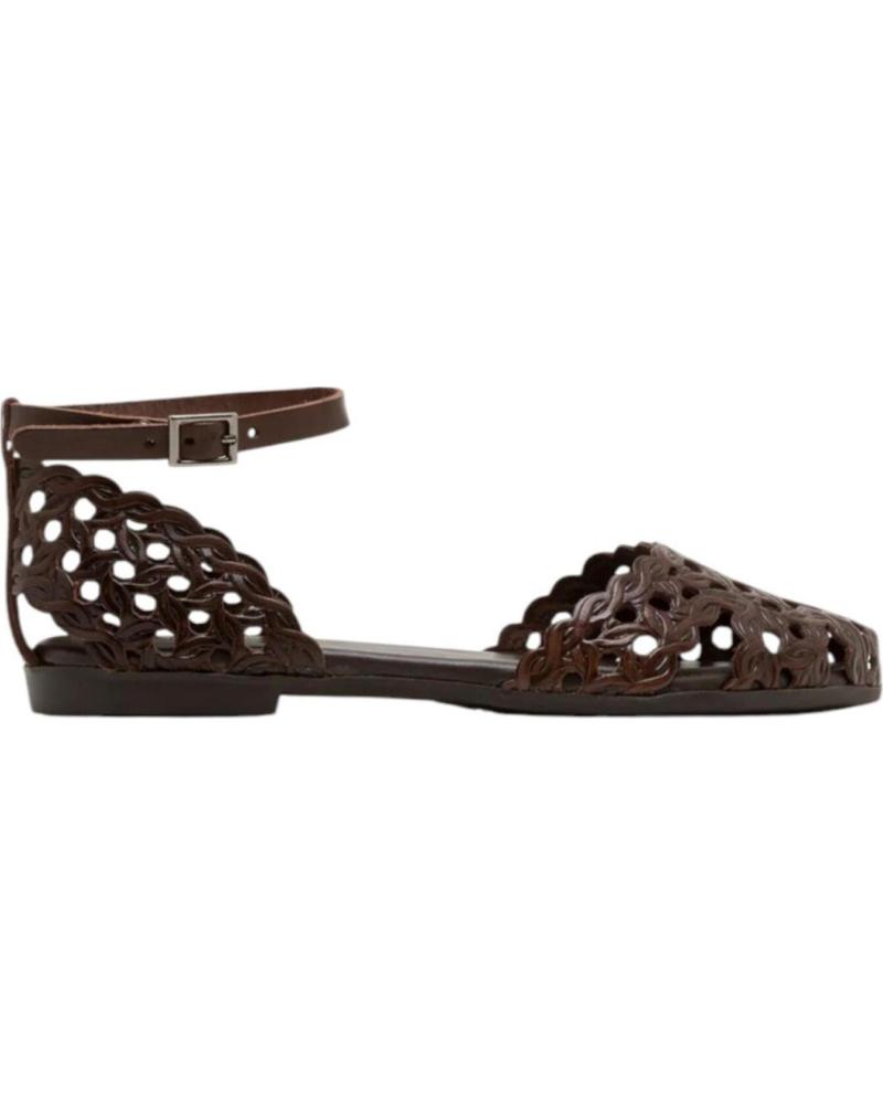 PORRONET SANDALIA 3202 CALADA CON PULSERA MARRON