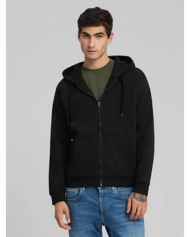 REPLAY CHAQUETA CON CAPUCHA M3188 NEGRO