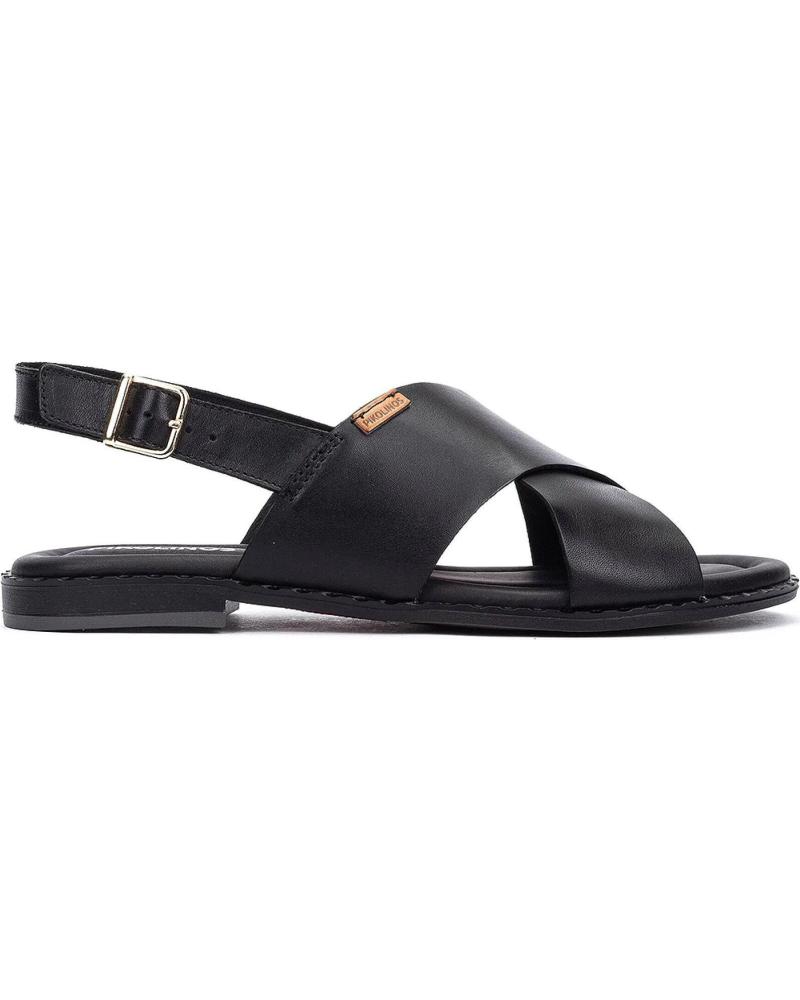 PIKOLINOS SANDALIAS DE PIEL W0X-0576 ALGAR BLACK