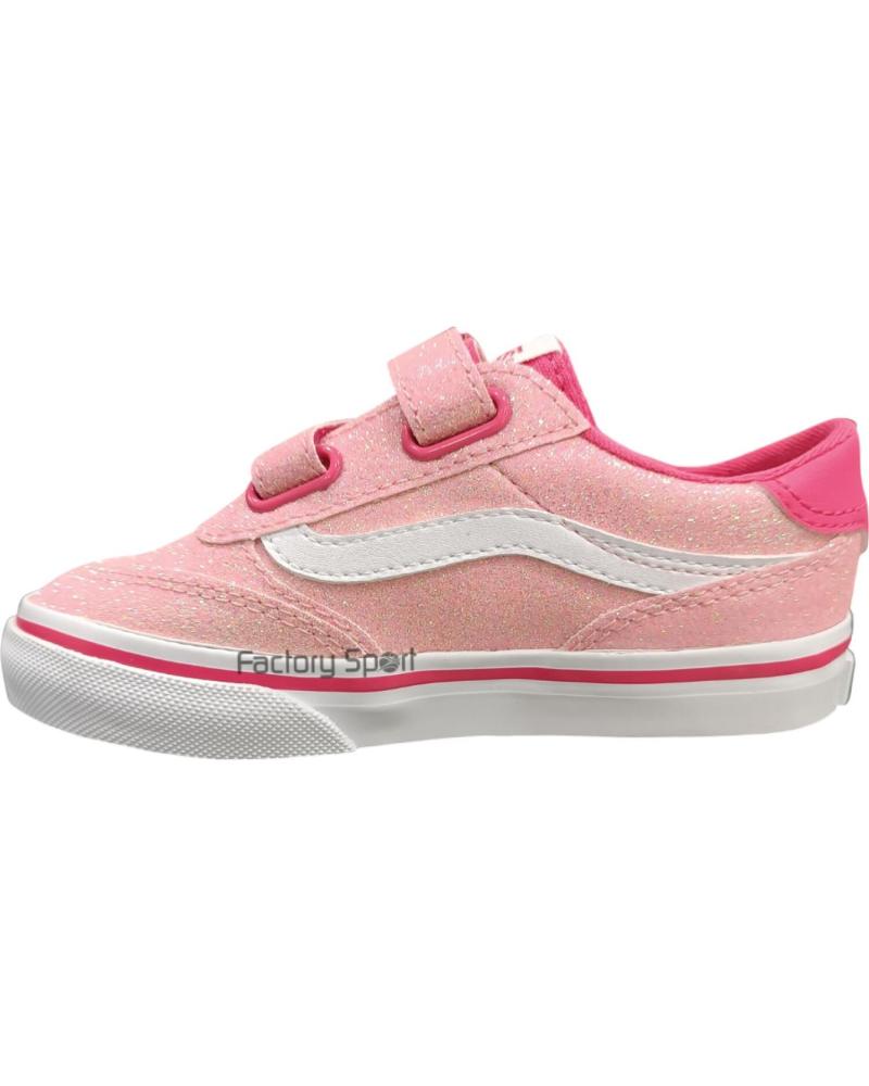 VANS OFF THE WALL ZAPATILLAS BROOKLYN LS V GLITTER VN000D7XF ROSA