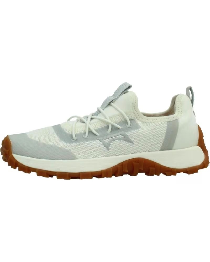 Camper Zapatillas Drift Trail en Blanco y Gris para Niños Whtntrl