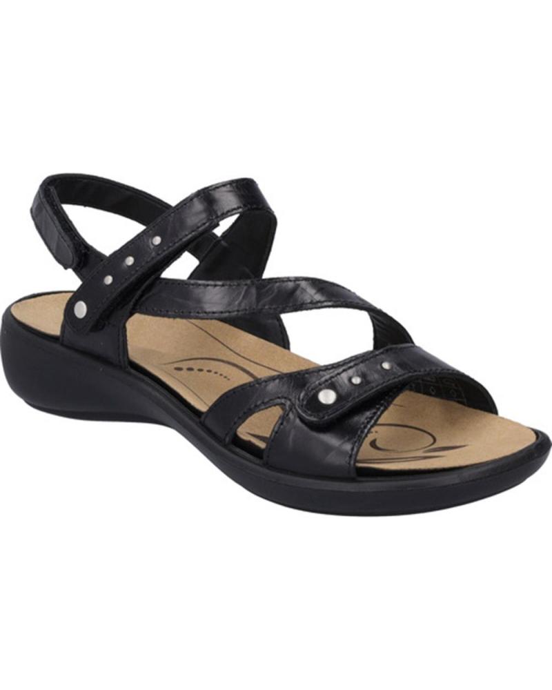 JOSEP SEIBEL SANDALIA IBIZA-70 CON TIRAS AJUSTABLES NEGRO