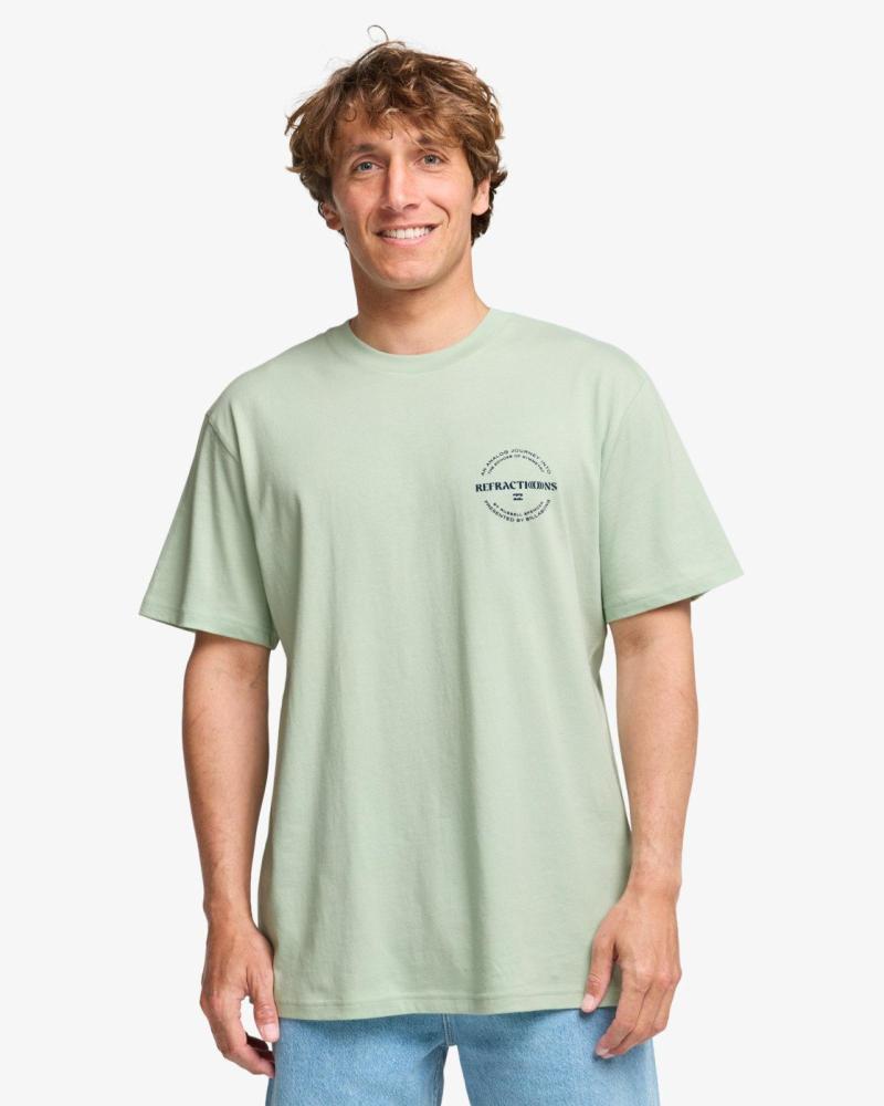 BILLABONG CAMISETA SYMMETRY 24A521621 VERDE