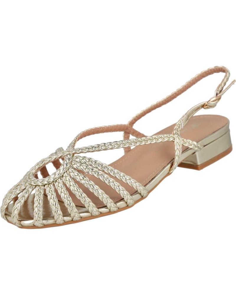PINKDESERT SANDALIAS CANGREJERAS TRENZADAS BL2609-1 ORO ORO
