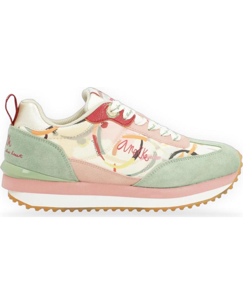 ANEKKE ZAPATILLAS ANEKKE SMART CON BORDADOS Y DISEÑO MULTICOLOR MULTICOLOR