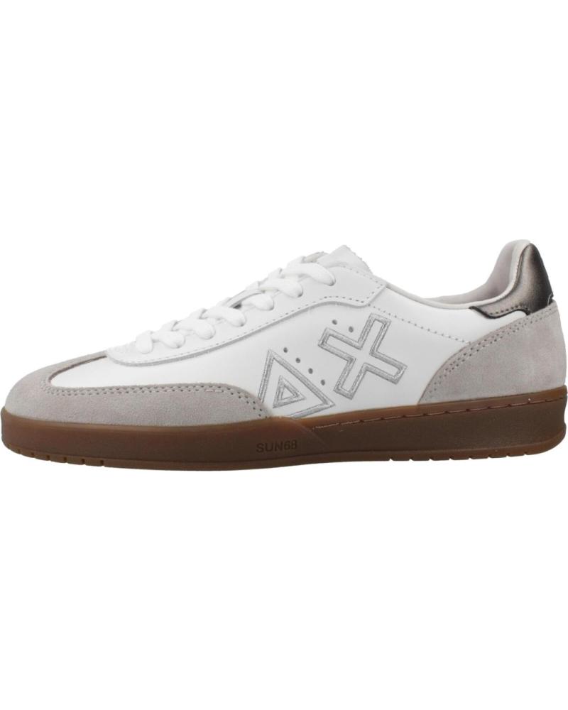 SUN68 ZAPATILLAS CALIFORNIA LEATHER - ESTILO URBANO S01 S01 BIANCO