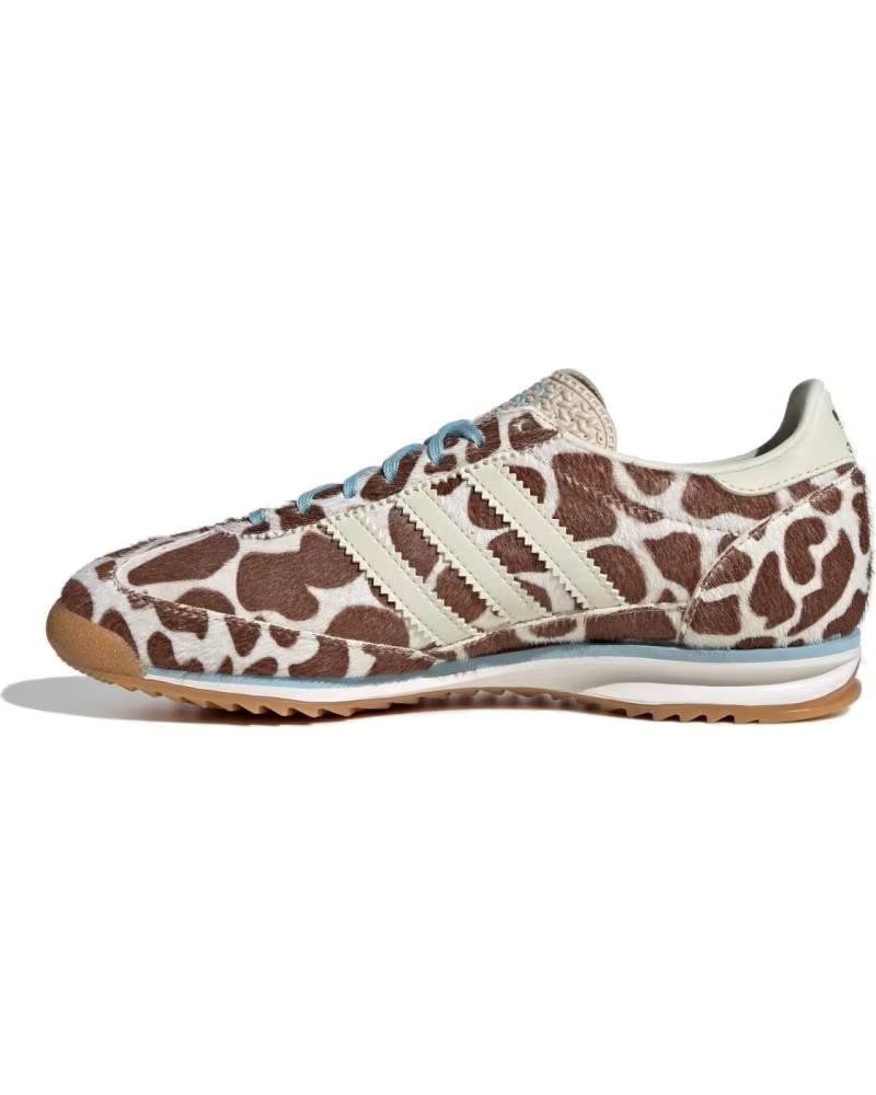 Zapatillas Adidas Sl 72 Og Animal Print KH8967 Crystal Linen Ivory Off White Brown