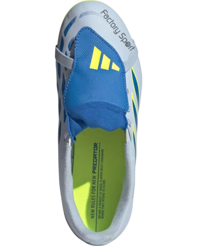 ADIDAS BOTAS DE FÚTBOL ADIDAS PREDATOR CLUB FG-MG AZUL CLA-AZUL