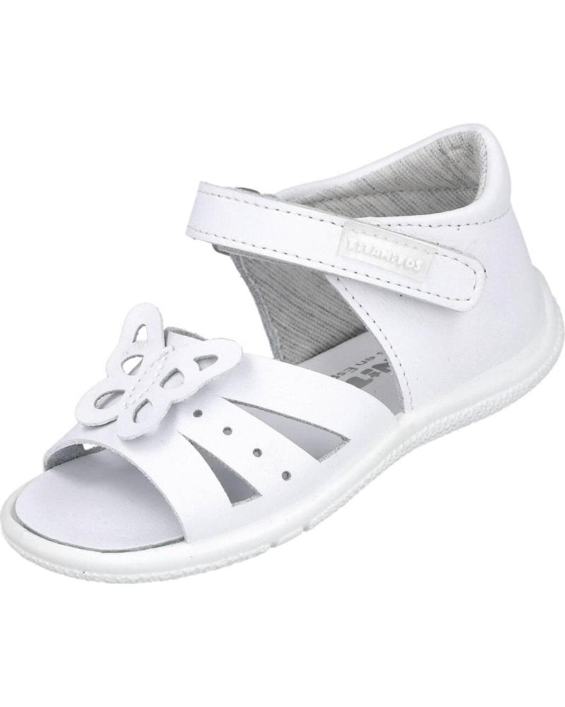 TITANITOS SANDALIAS BAREFOOT TITANITOS L670-AGRES BLANCO