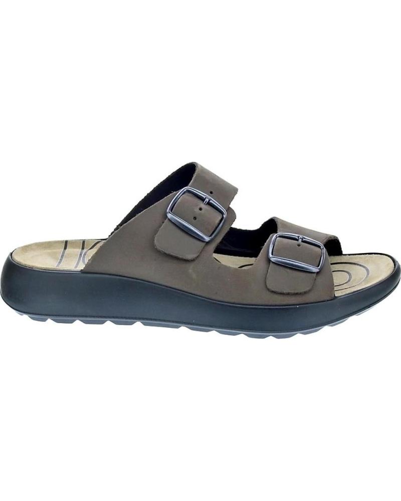 IGI&CO SANDALIAS IGI&CO 1136722 DE NOBUK CON HEBILLAS MARRóN