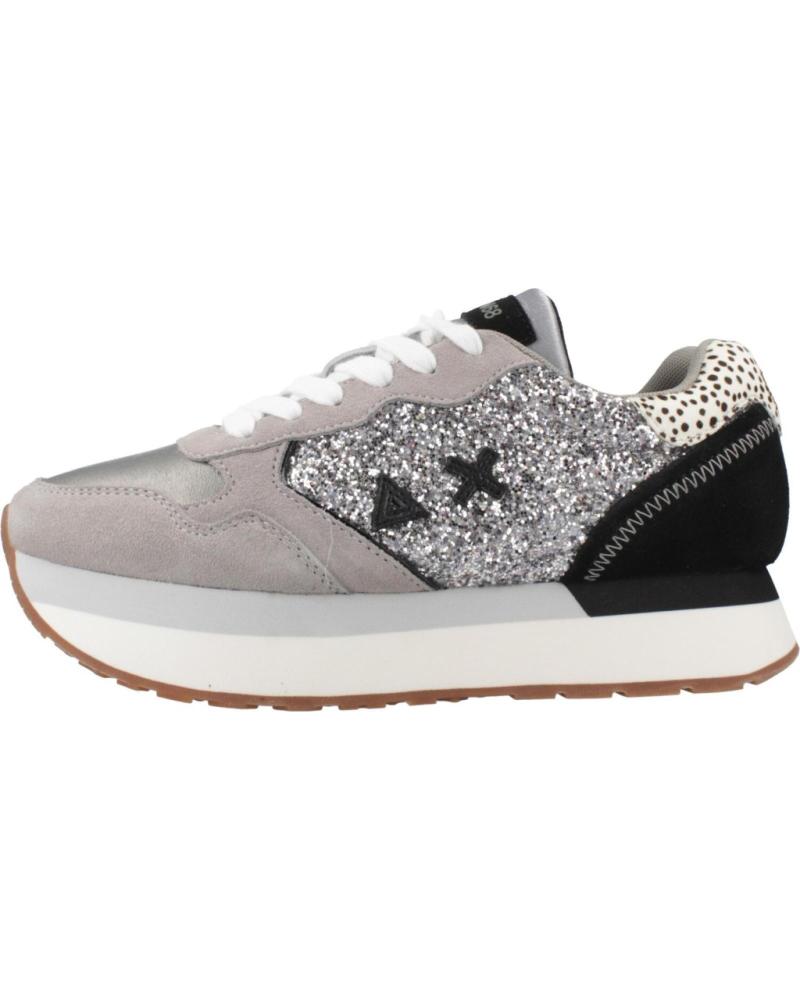 SUN68 ZAPATILLAS KELLY BIG GLITTER PLATA S44 ARGNT