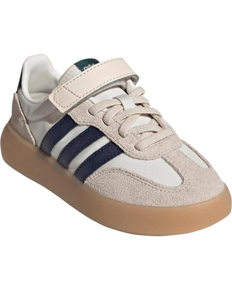 ADIDAS ZAPATILLAS SAMBA CON CIERRE DE VELCRO BLANCO