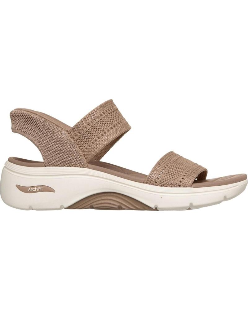 SKECHERS SANDALIAS ARCH FIT 20 SLIP-INS TAUPE TAUPE