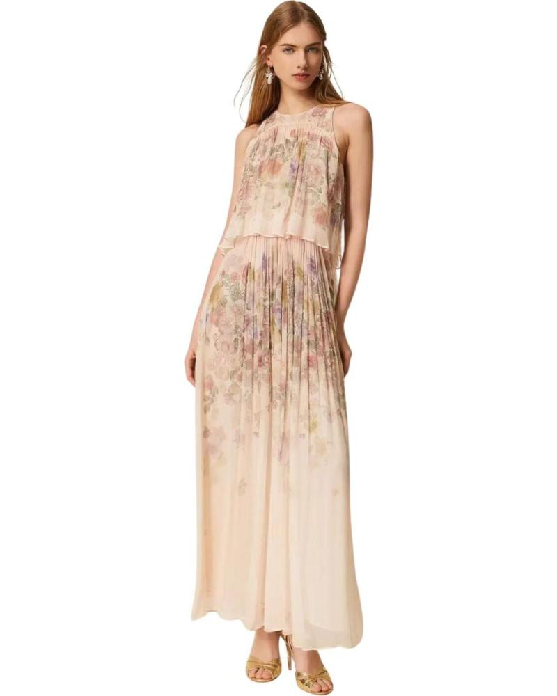 TWINSET VESTIDO LARGO ESTAMPADO TWINSET MULTICOLOR