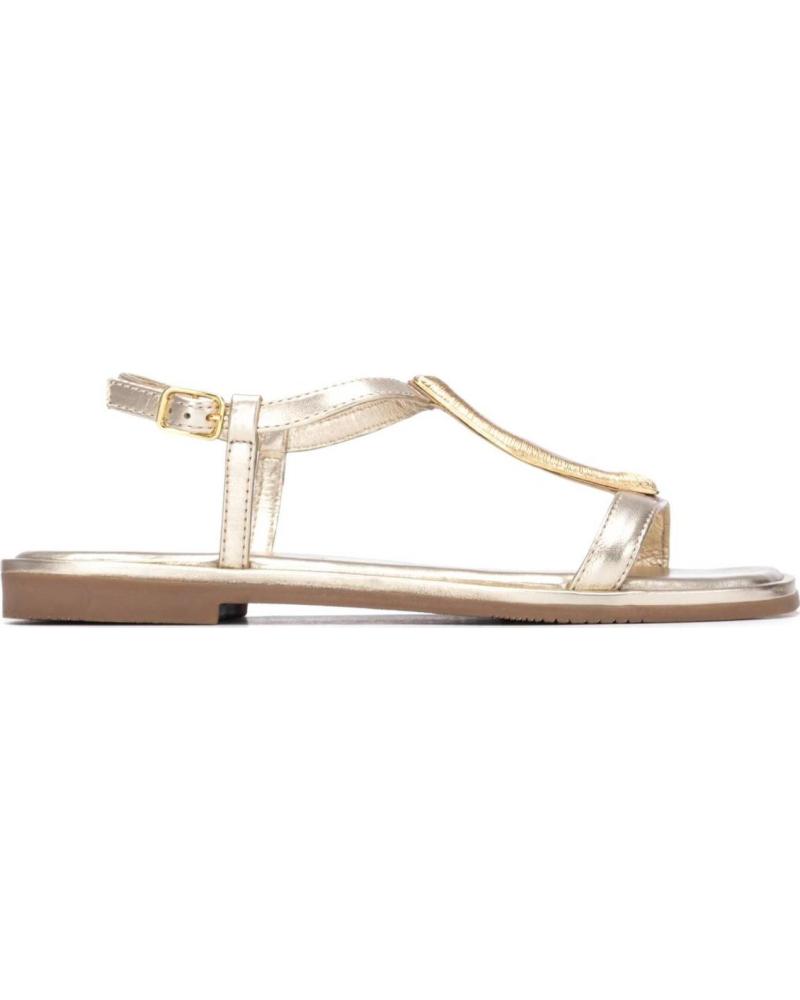 CARMELA SANDALIA CARMELA 163290 CON APLIQUE METÁLICO ORO