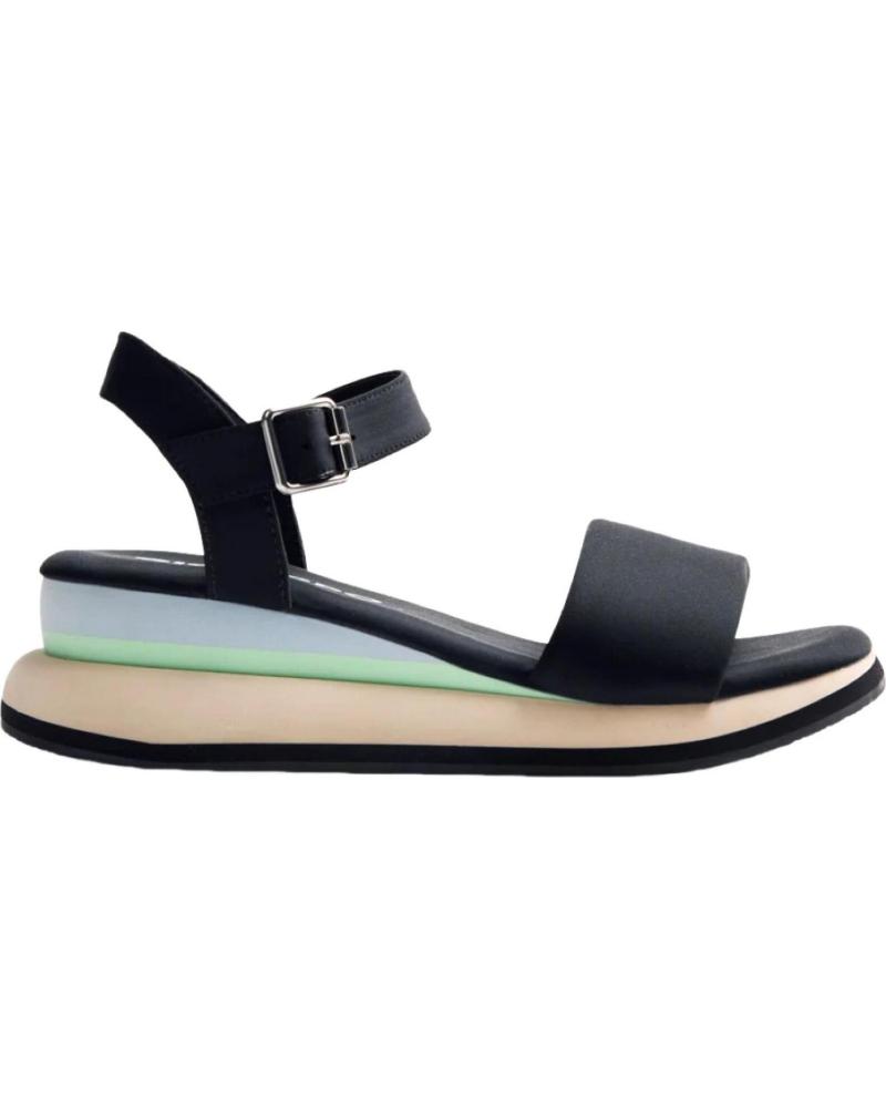 GIOSEPPO SANDALIA ZARIA 78086 CON PLATAFORMA NEGRO