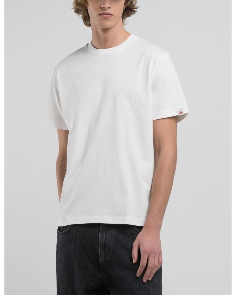 REPLAY CAMISETA BÁSICA DE ALGODÓN ORGÁNICO BLANCO