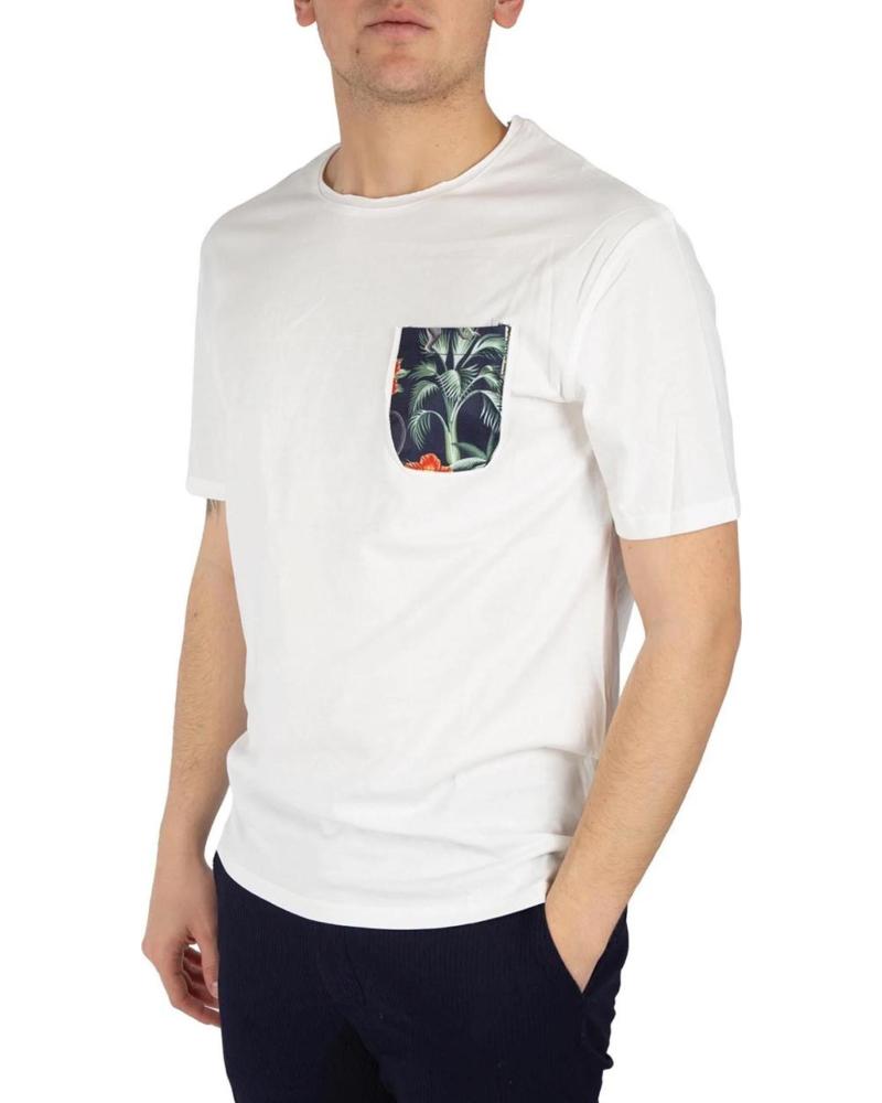 GIANNI LUPO CAMISETA GIANNI LUPO CON ESTAMPADO FRONTAL BLANCO