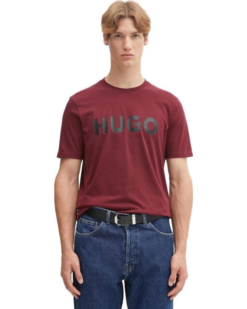 HUGO CAMISETA DULIVIO CON LOGO FRONTAL VARIOS COLORES