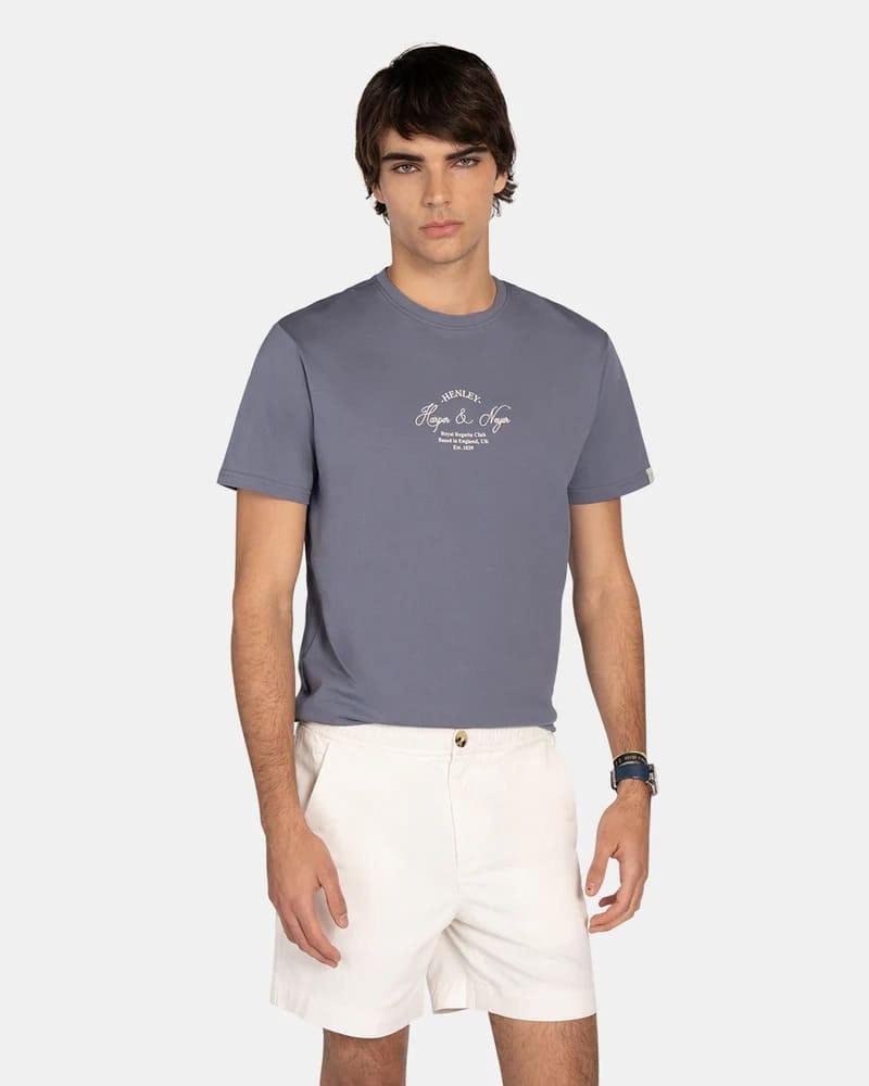 HARPER NEYER CAMISETA HARPER AND NEYER ROYAL LOGO AZUL