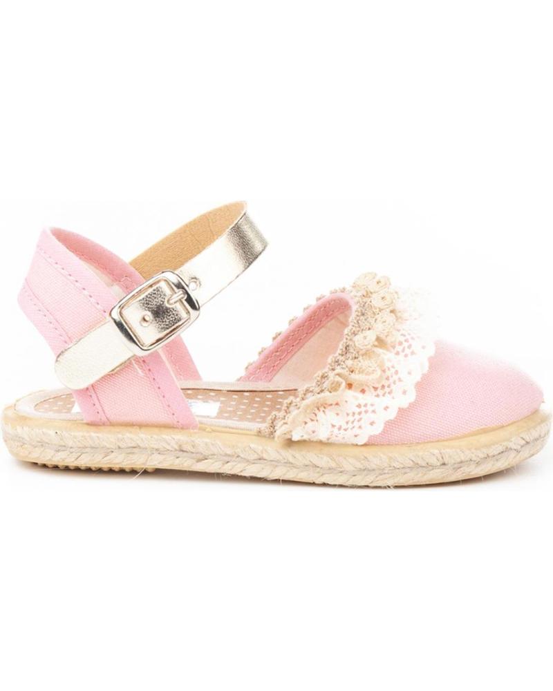 Sandalias de Niña ANGELITOS SANDALIA PIEL 110 ROSA