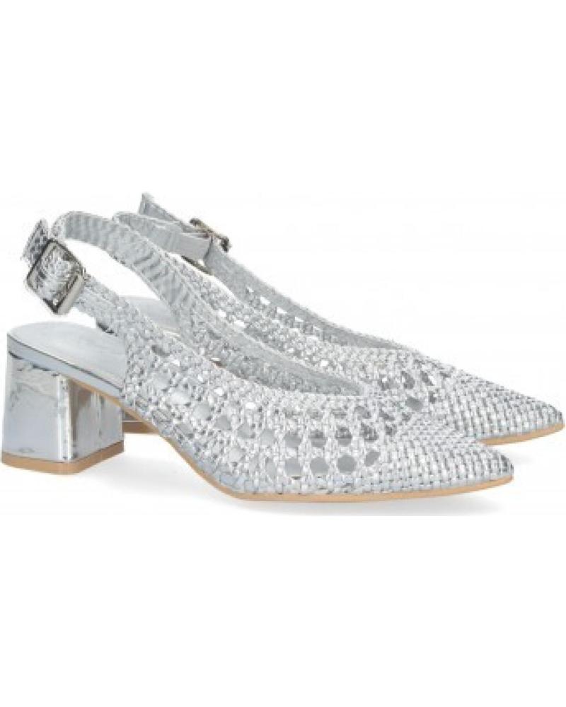 SPORT3PUNTO0 SANDALIA SLINGBACK GZ-3Q1 CON TACÓN BLOQUE Y TEXTURA TRENZADA VARIOS COLORES