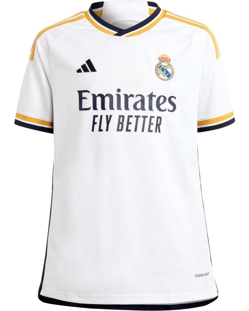 ADIDAS CAMISETA PRIMERA EQUIPACIÓN REAL MADRID IB0011 BLANCO